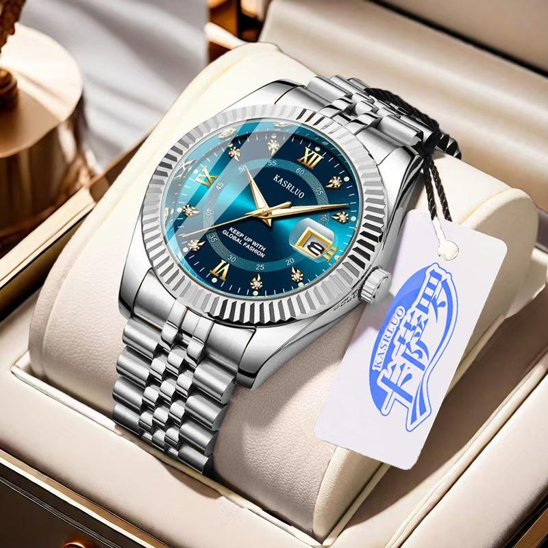Gold and silver watch