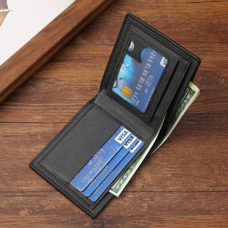 Men wallet youth horizontal