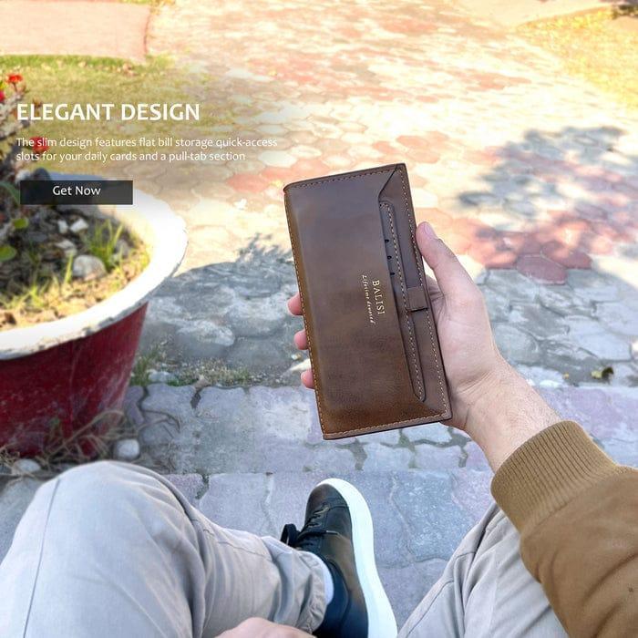 Men PU leather wallet