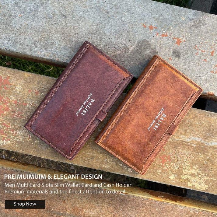 Men PU leather wallet