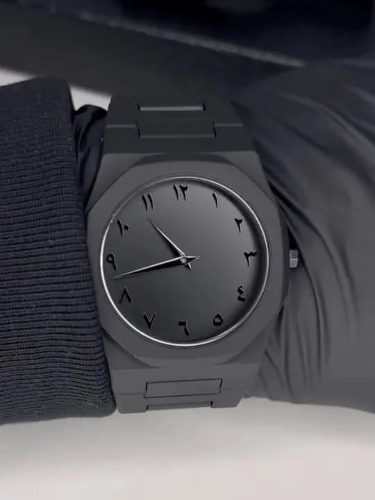 Arabic dial black watch
