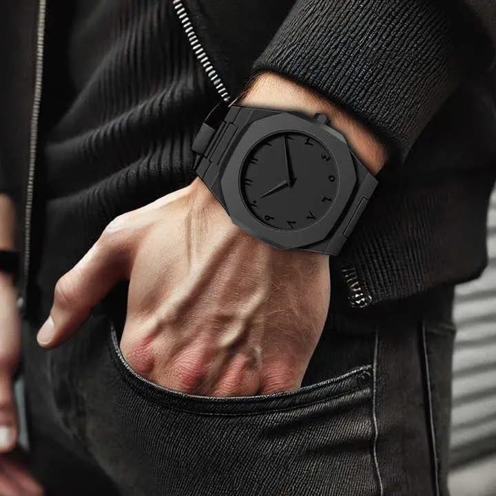 Arabic dial black watch