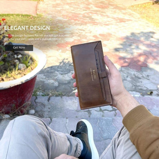 Men PU leather wallet